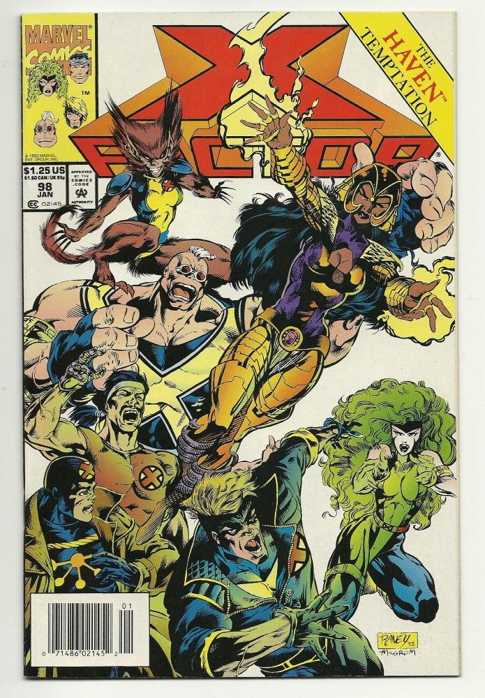 Marvel Comics X Factor #98 Jan 1994