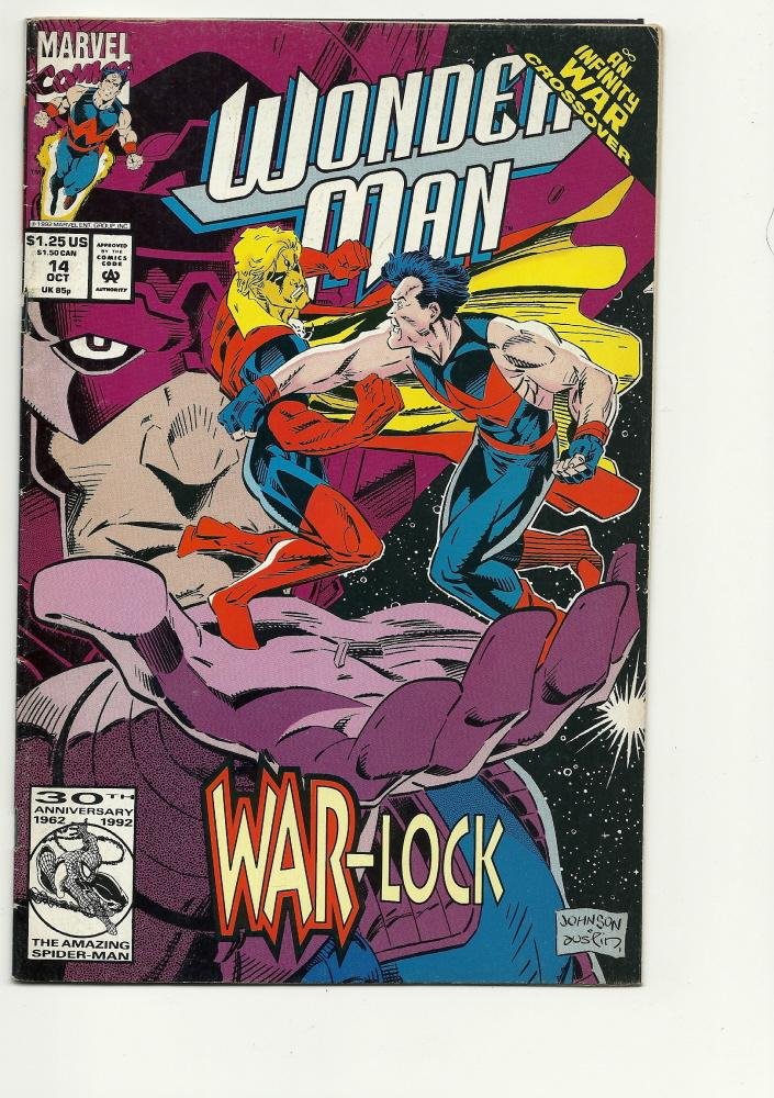 Marvel Comics Wonder Man #14 Oct 1992