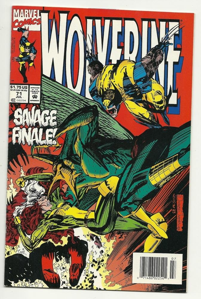 Marvel Comics Wolverine #71 July 1993