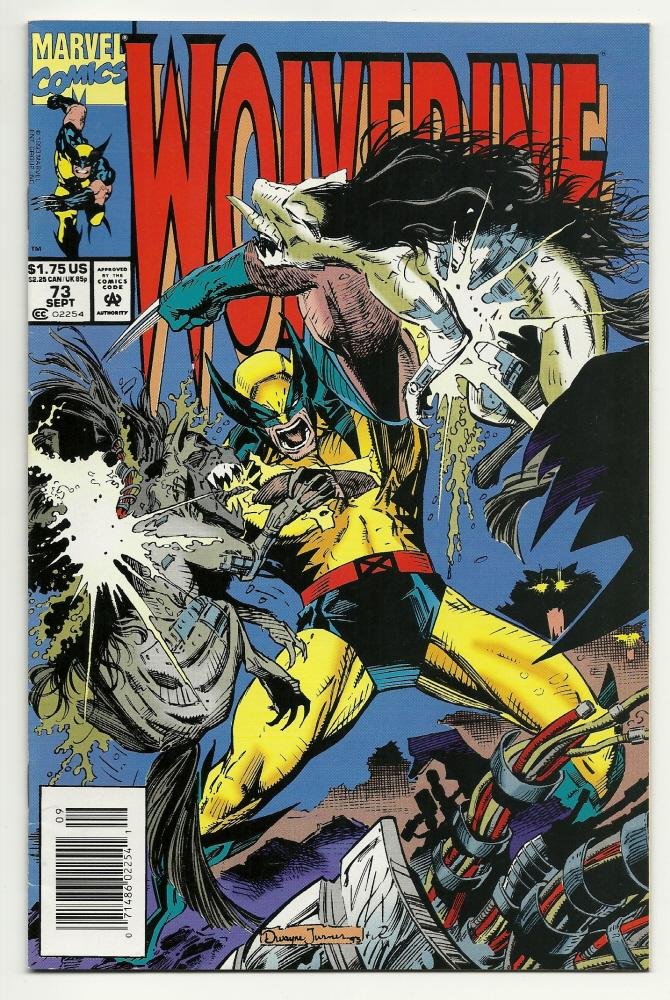 Marvel Comics Wolverine #73 Sept 1993