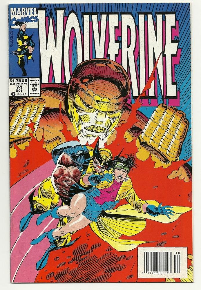 Marvel Comics Wolverine #74 Oct 1993