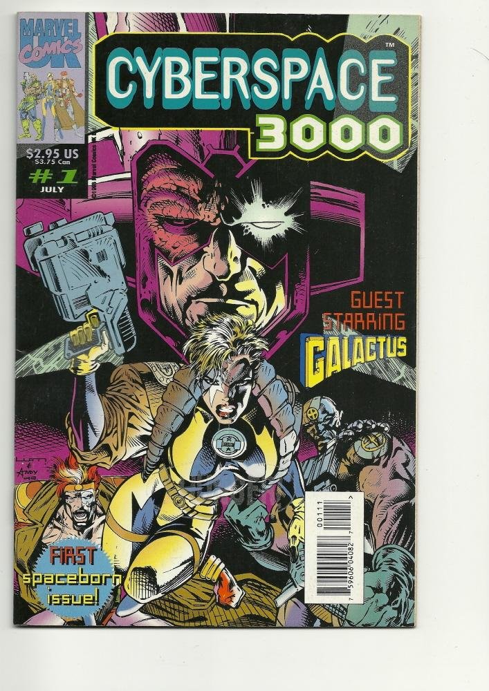 Marvel Comics UK Cyberspace 3000 #1 July 1993