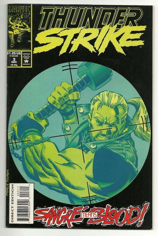 Marvel Comics Thunderstrike #3 Dec 1993