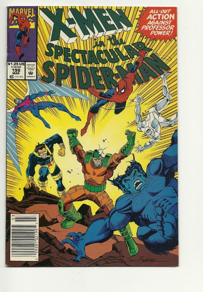 Marvel Comics The Spectacular Spider man #198 March 1993
