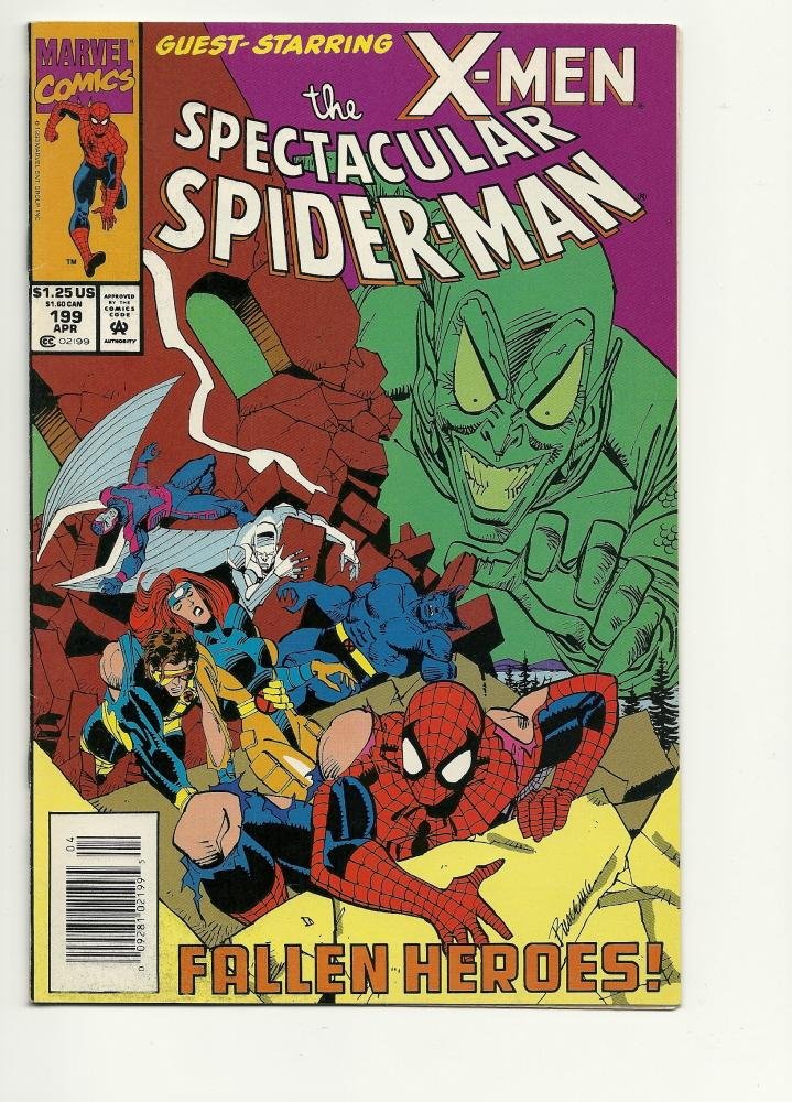 Marvel Comics The Spectacular Spider man #199 Apr 1993