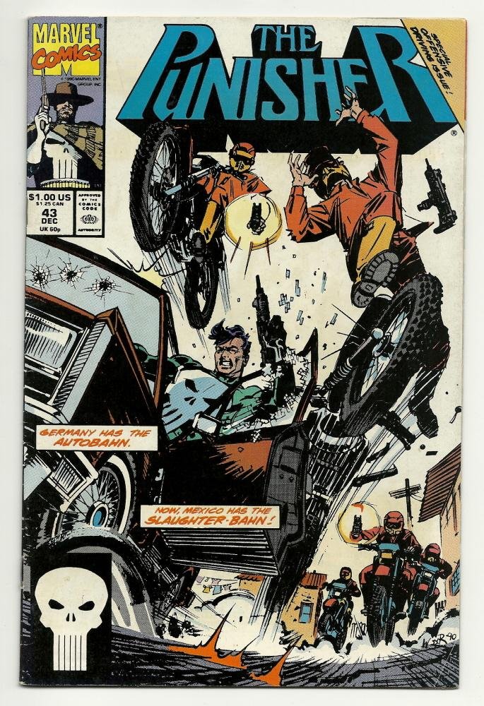 Marvel Comics The Punisher #43 Dec 1990