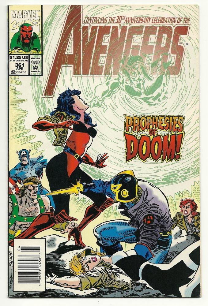 Marvel Comics Avengers #361 Apr 1993