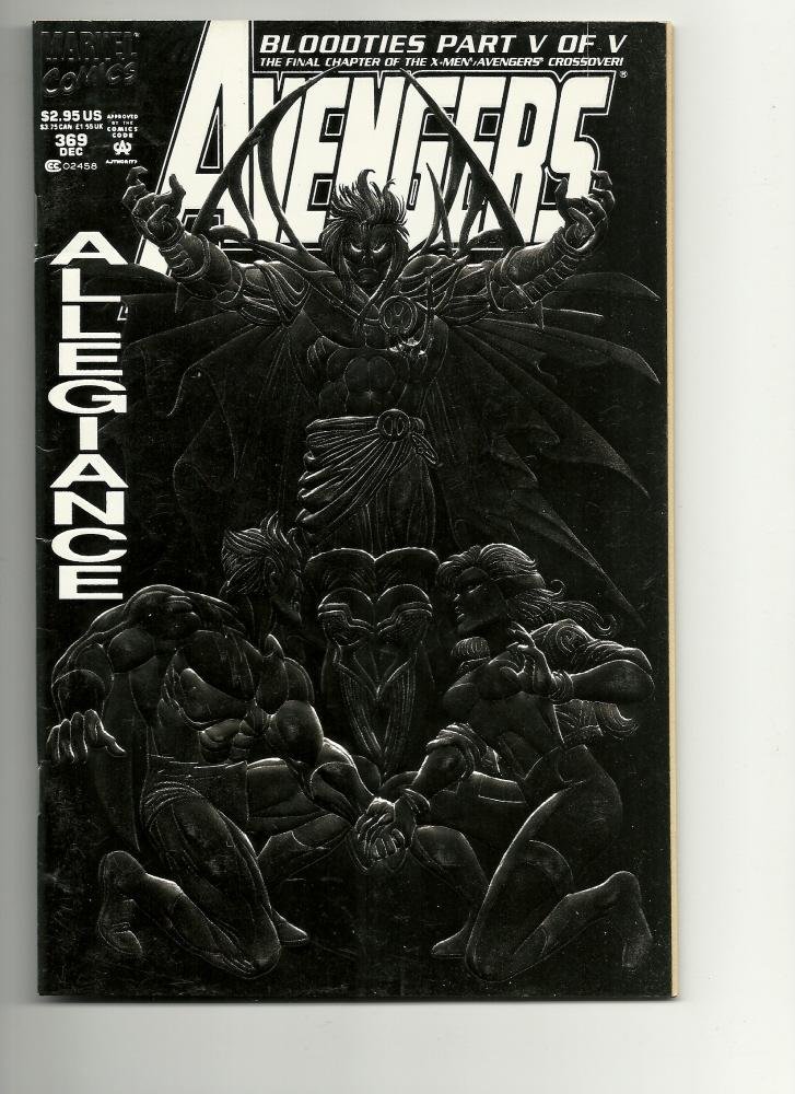 Marvel Comics Avengers #369 Dec 1993 Foil Cover