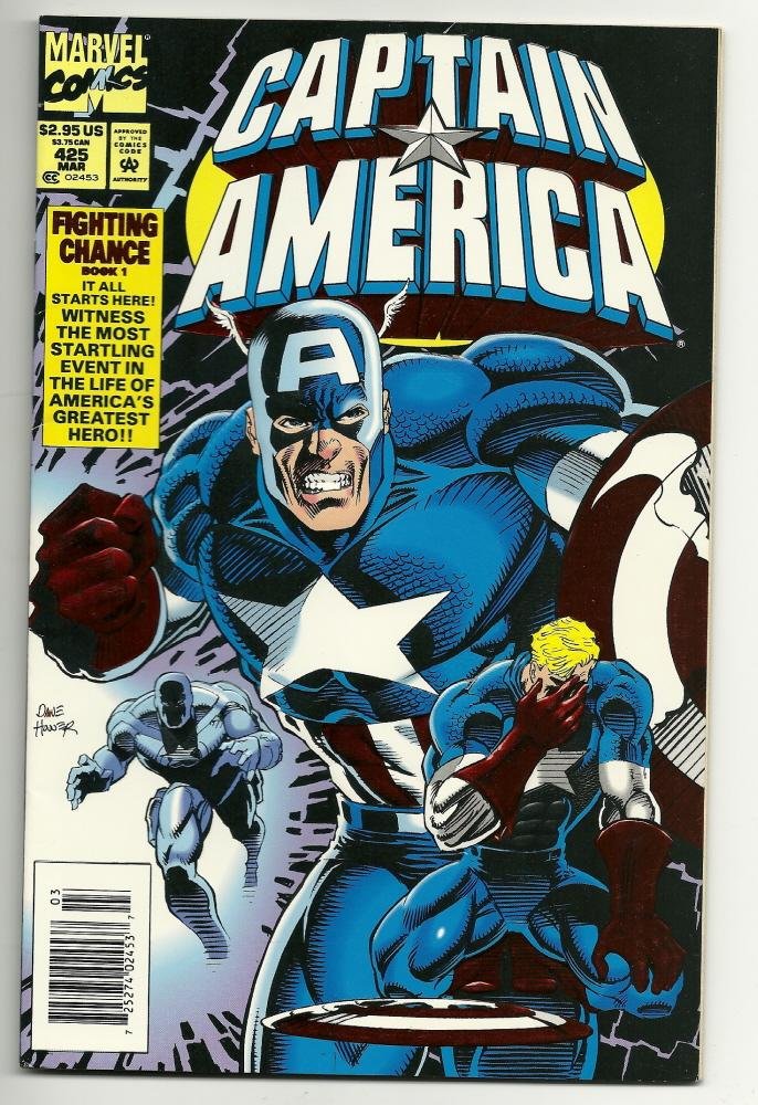 Marvel Comics Captain America #425 March 1994