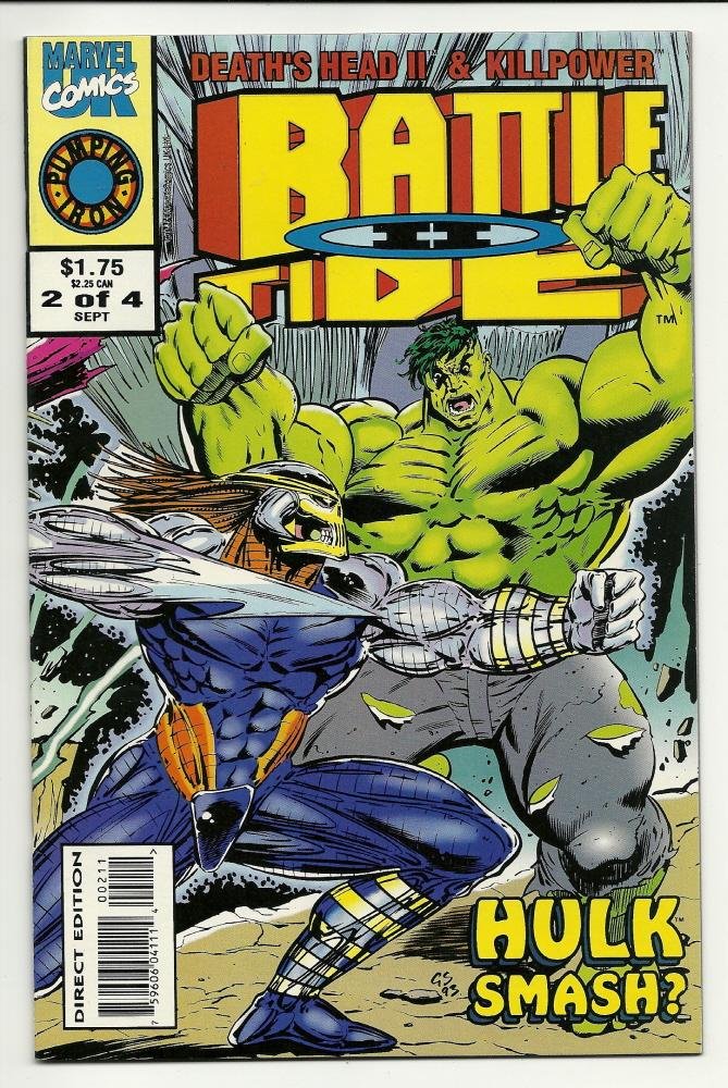 Marvel Comics Battletide #2 Sept 1993