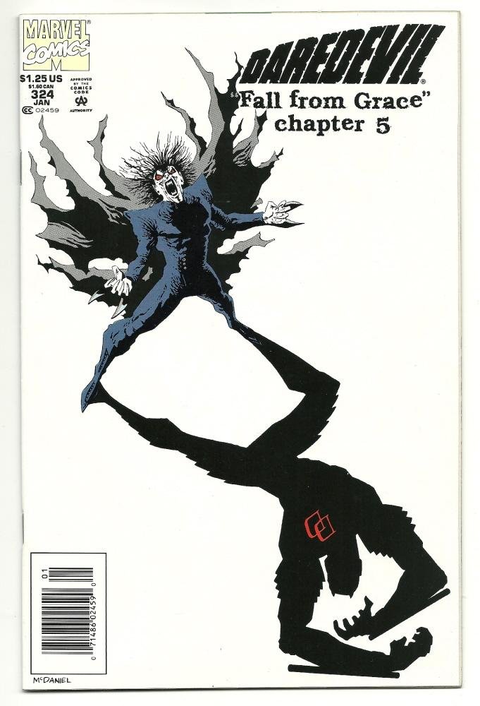 Image 0 of Marvel Comics Daredevil #324 Jan 1994