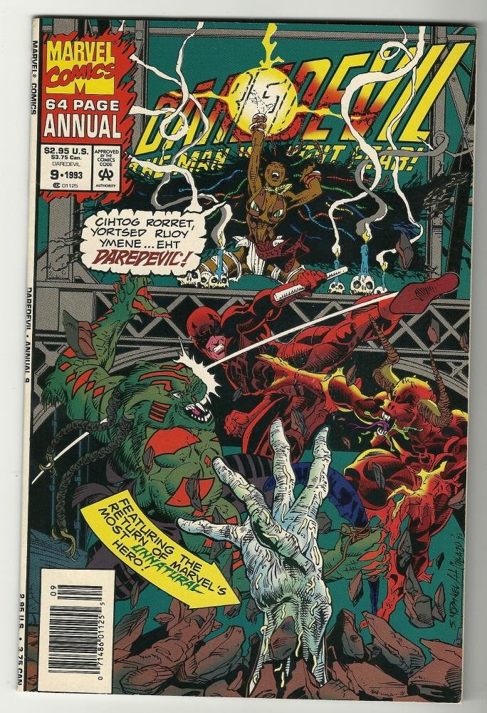 Image 0 of Marvel Comics Daredevil Annual #9 July 1993