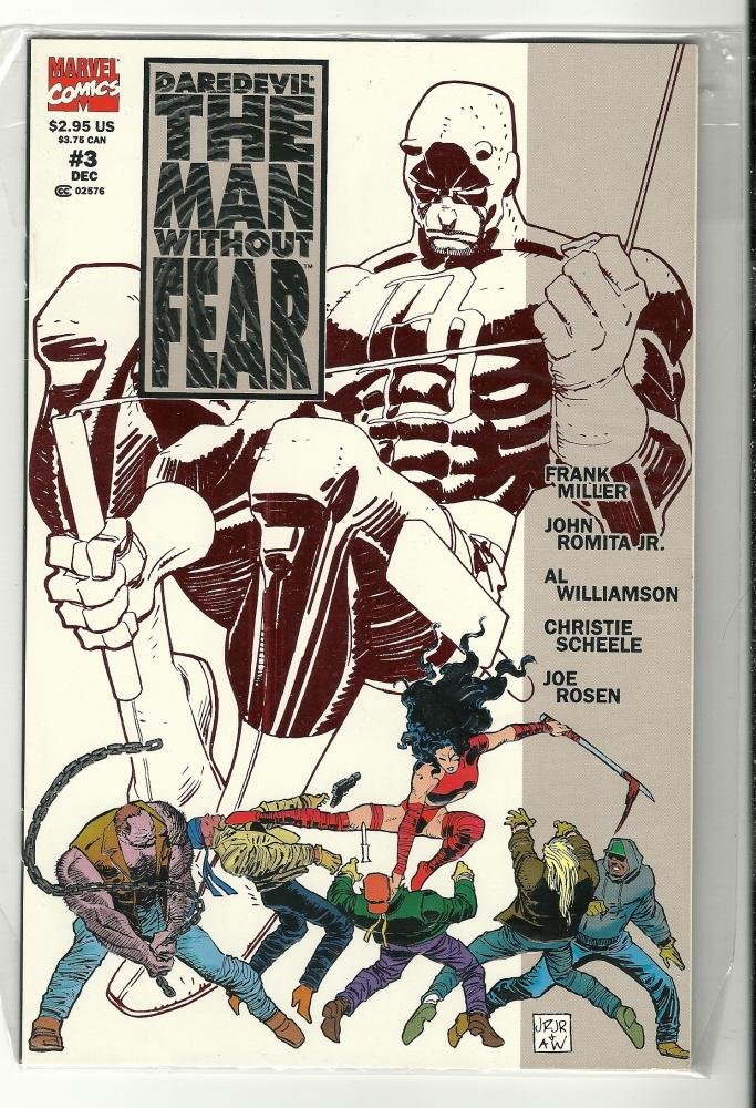 Marvel Comics Daredevil the Man without Fear (1993) #3