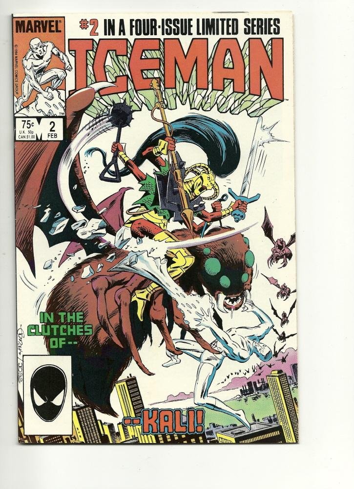 Marvel Comics Iceman #2 Feb 1985