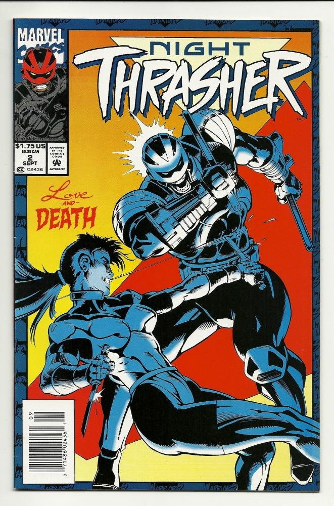 Marvel Comics Night Thrasher #2 Sept 1993