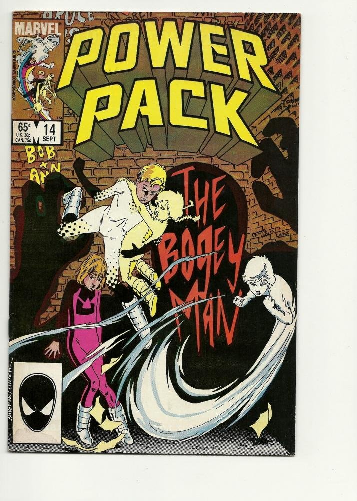 Marvel Comics Power Pack #14 Sept 1985