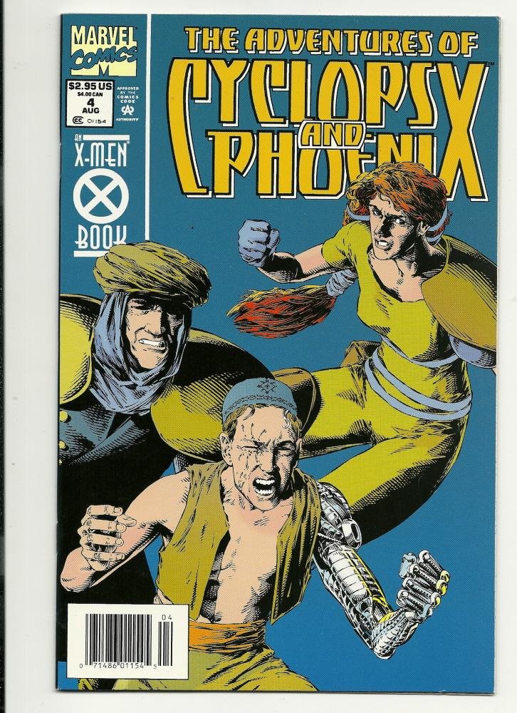 Marvel Comics The Adventures of Cyclops and Phoenix #4 Aug 1994