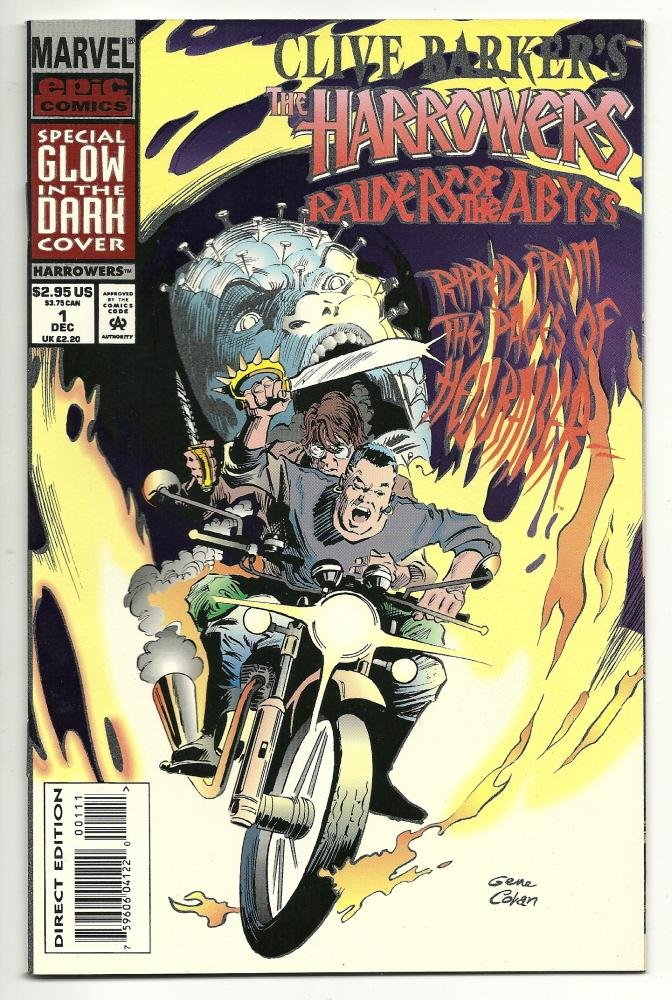 Image 0 of Marvel Comics Clive Barkers the Harrowers #1 Dec 1993