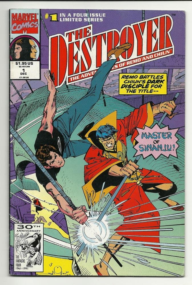 Marvel Comics the Destroyer #1 Dec 1991