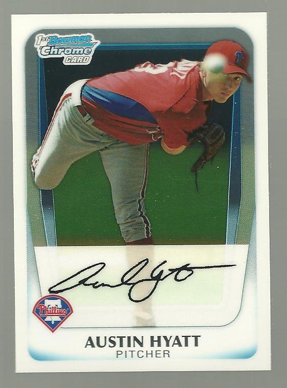 2011 BOWMAN Chrome Prospect Austin Hyatt #BCP63