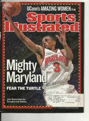 2002 Sports Illustrated Magazine April 9th Maryland Wins Final Four