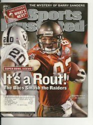 2003 Sports Illustrated Magazine February 3rd Buccaneers win Super Bowl XXXVII