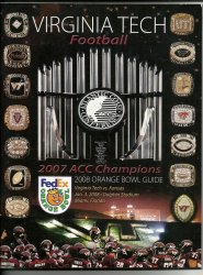 2008 Virginia Tech Orange Bowl Media Guide