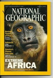 National Geographic Magazine March 2001 Africa