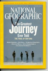 National Geographic Magazine March 2006 DNA