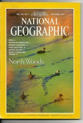 National Geographic Magazine November 1997 Northwoods