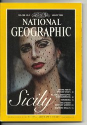 National Geographic Magazine August 1995 Sicily