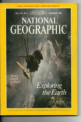 National Geographic Magazine November 1988 Exploring the Earth