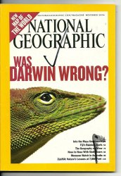 National Geographic Magazine Novermber 2004 Darwin
