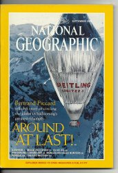National Geographic Magazine September 1999 Bertrand Piccard