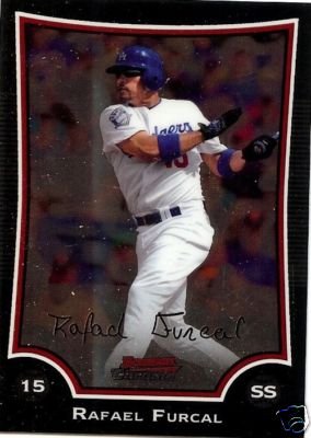 2009 Bowman Chrome #120 Rafael Furcal Dodgers
