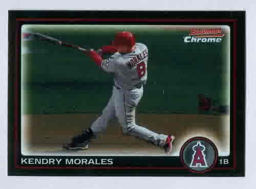 2010 Bowman Chrome #124 Kendry Morales Angels