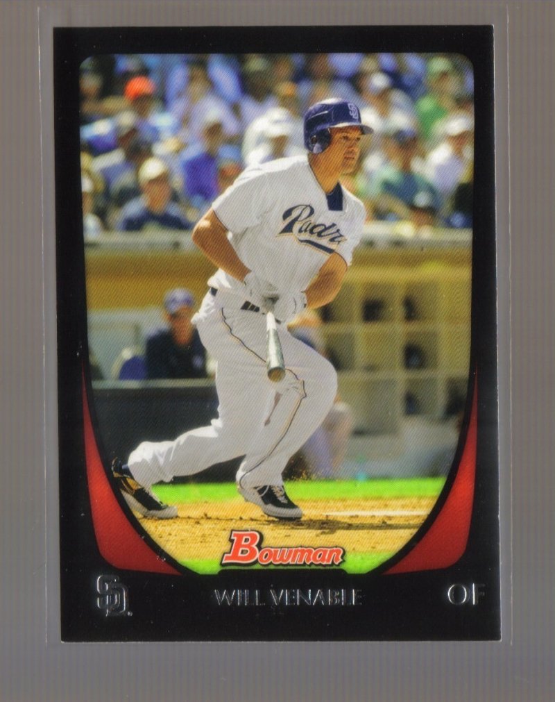 2011 Bowman #105 WILL VENABLE Padres