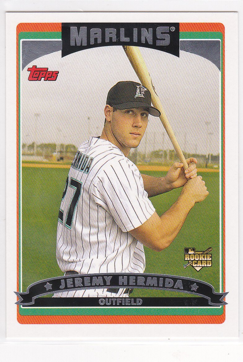 2006 Topps #640 Jeremy Hermida RC Florida Marlins
