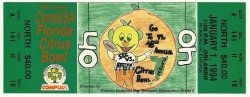 1994 Citrus Bowl Game Full Ticket Penn State Tennessee