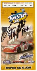 2002 Twister 300 Nascar Race Ticket chicago