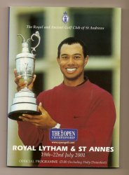 2001 British Open Program