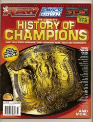 wwe wwf Magazine 2007 Special Issue History Of the Champions