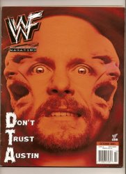 wwe wwf Magazine October 2001 Steve Austin