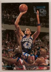 David Vaughn Signed Autographed basketball card