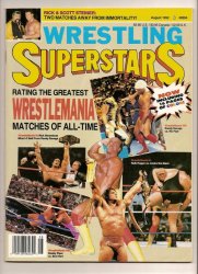 wrestling Superstars Magazine august 1992