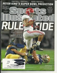 2013 Sports Illustrated Magazine January 14th PETER KINGS SUPER BOWL PREDIction