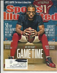 2011 Sports Illustrated Magazine August 1st Larry Fitzgerald