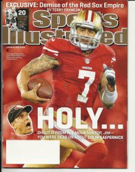 2013 Sports Illustrated Magazine January 21st Colin Kaepernick