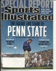 2011 Sports Illustrated Magazine November 21st 2011 Joe Paterno & Penn State