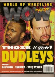 wow world of wrestling Magazine July 2000 The Dudley Boys